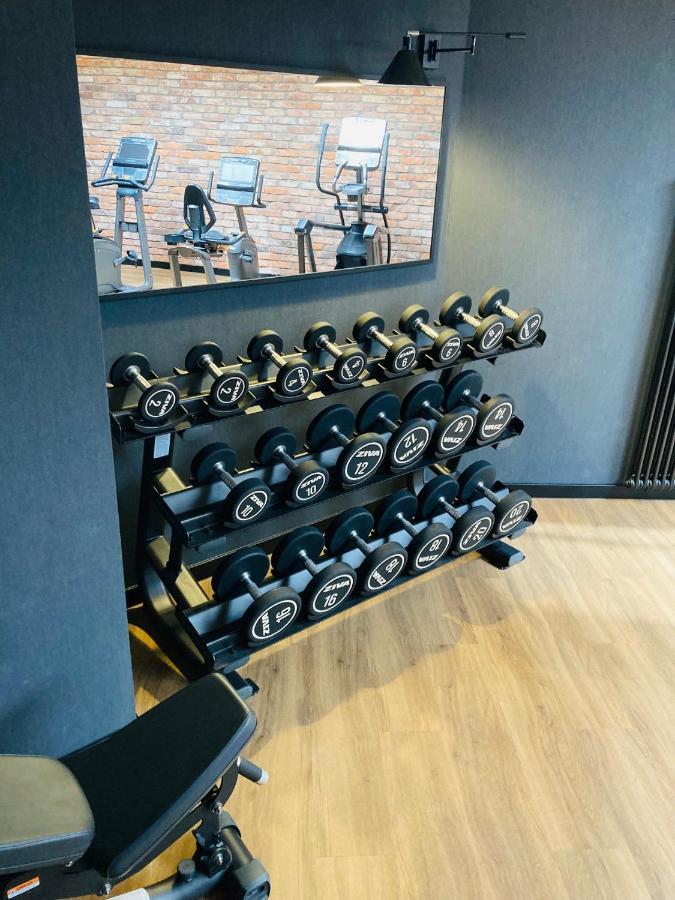 Apartamenty S&S Chlebova Gdansk Z Widokiem Na Rzeke Motlawe, Stare Miasto Buitenkant foto